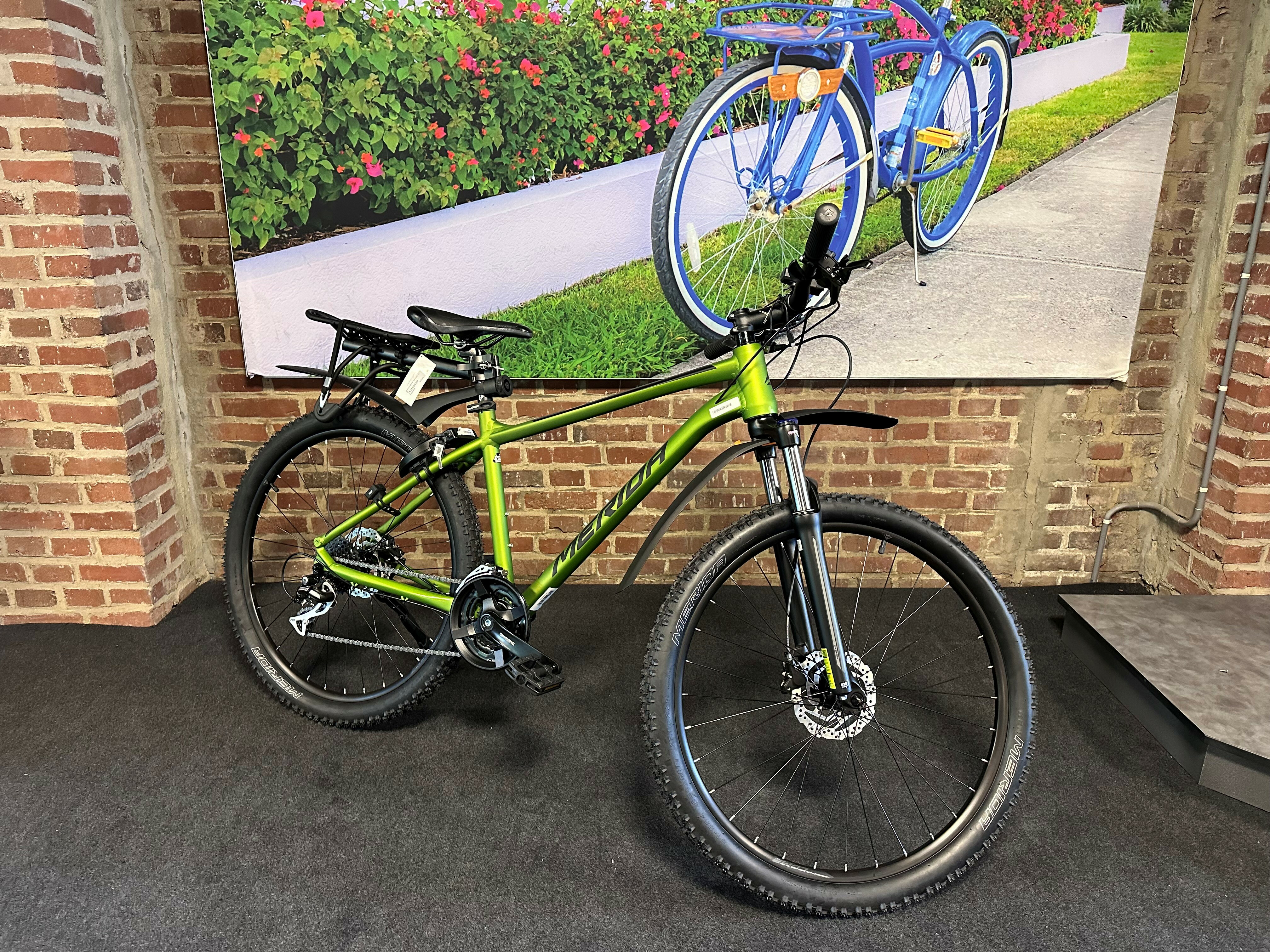 Merida BIG SEVEN 20 MATT GREEN/BLACK SCHOOLFIETS